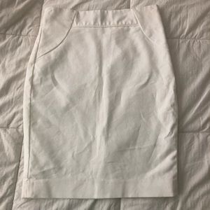 SOLD ON CURTSY The Limited White Pencil Skirt